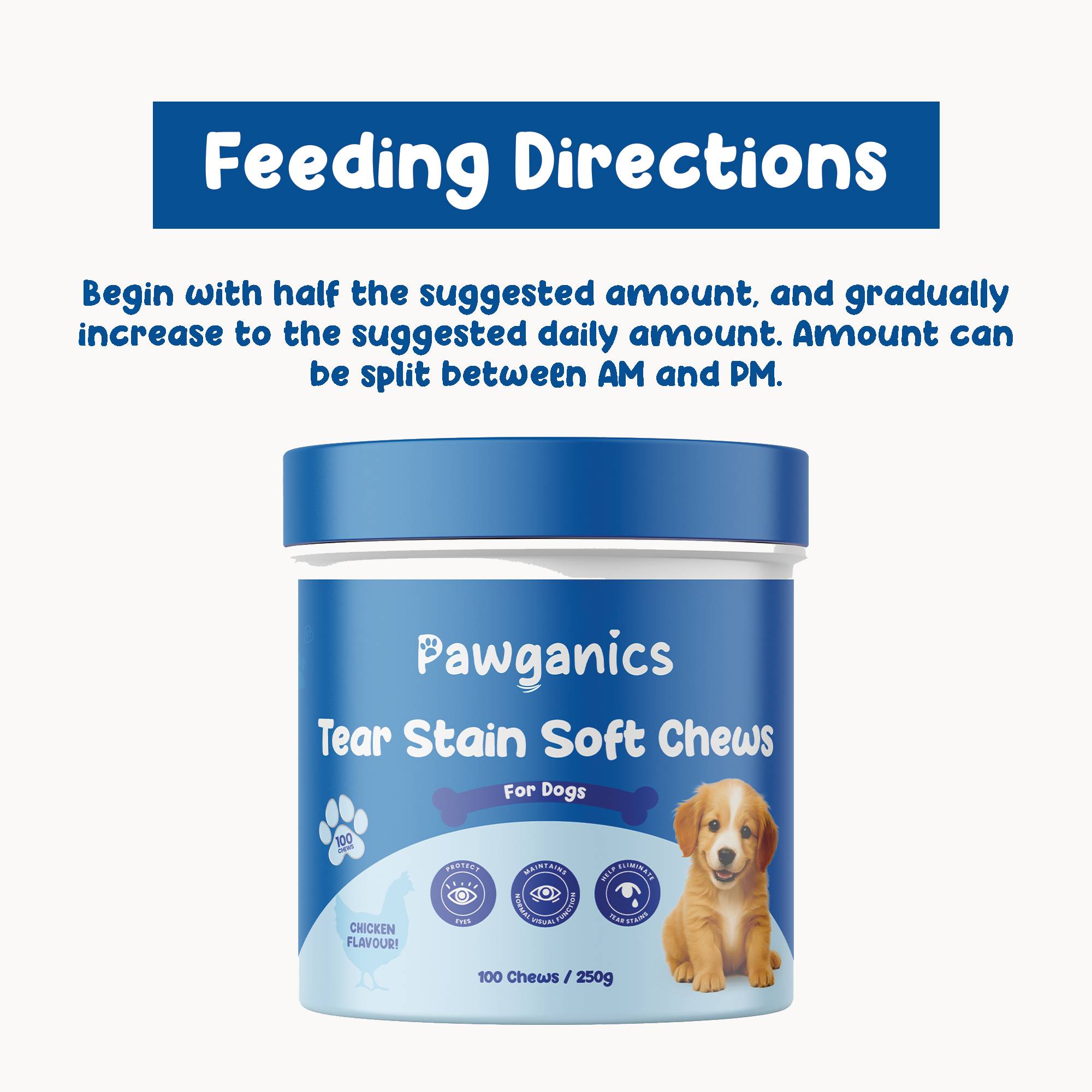 Tear Stain Remover for Dogs – Natural Eye Health Support