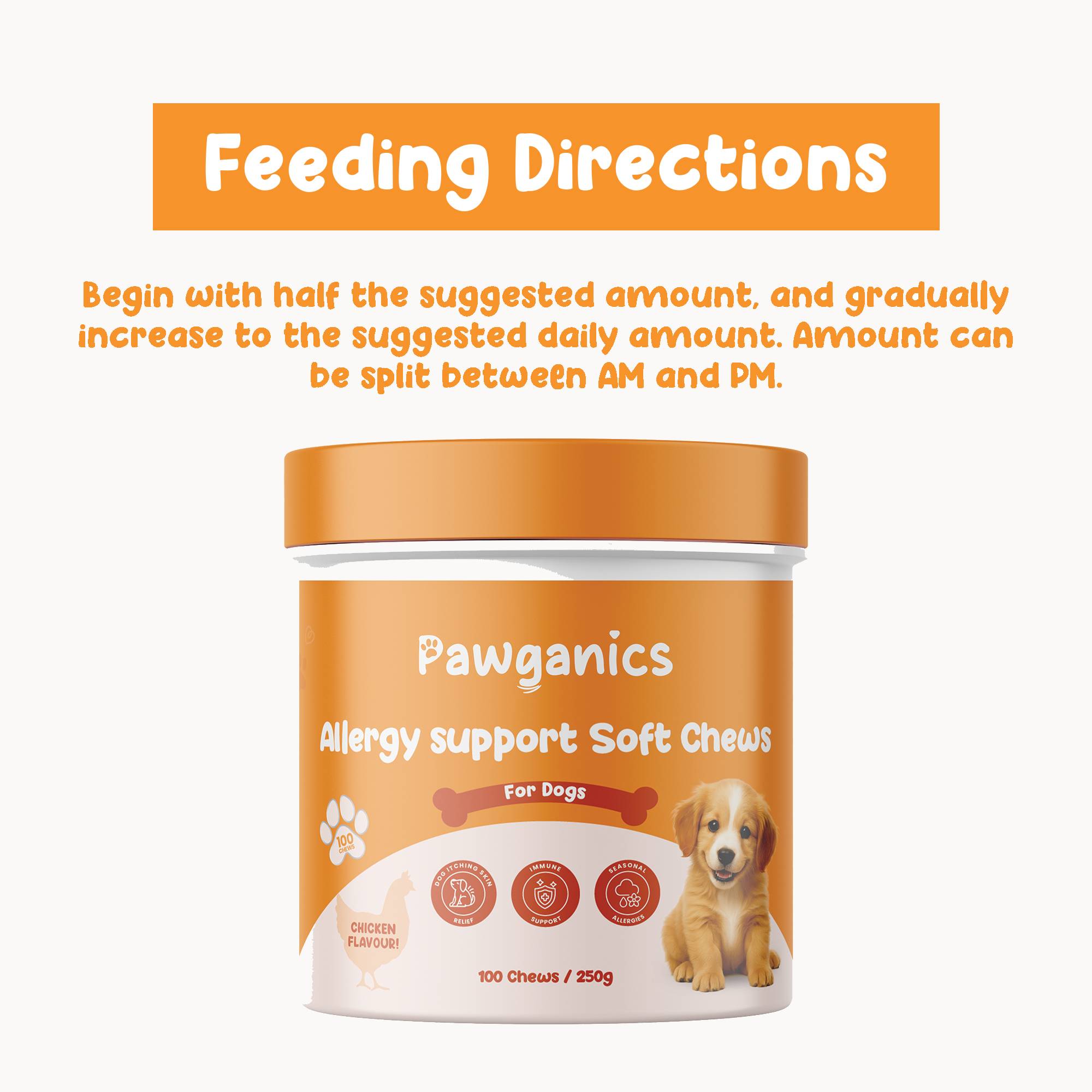 Dog Allergy Relief Chews – Soothe Itchy Skin & Paws